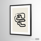 Cuadro Minimalista Line Art