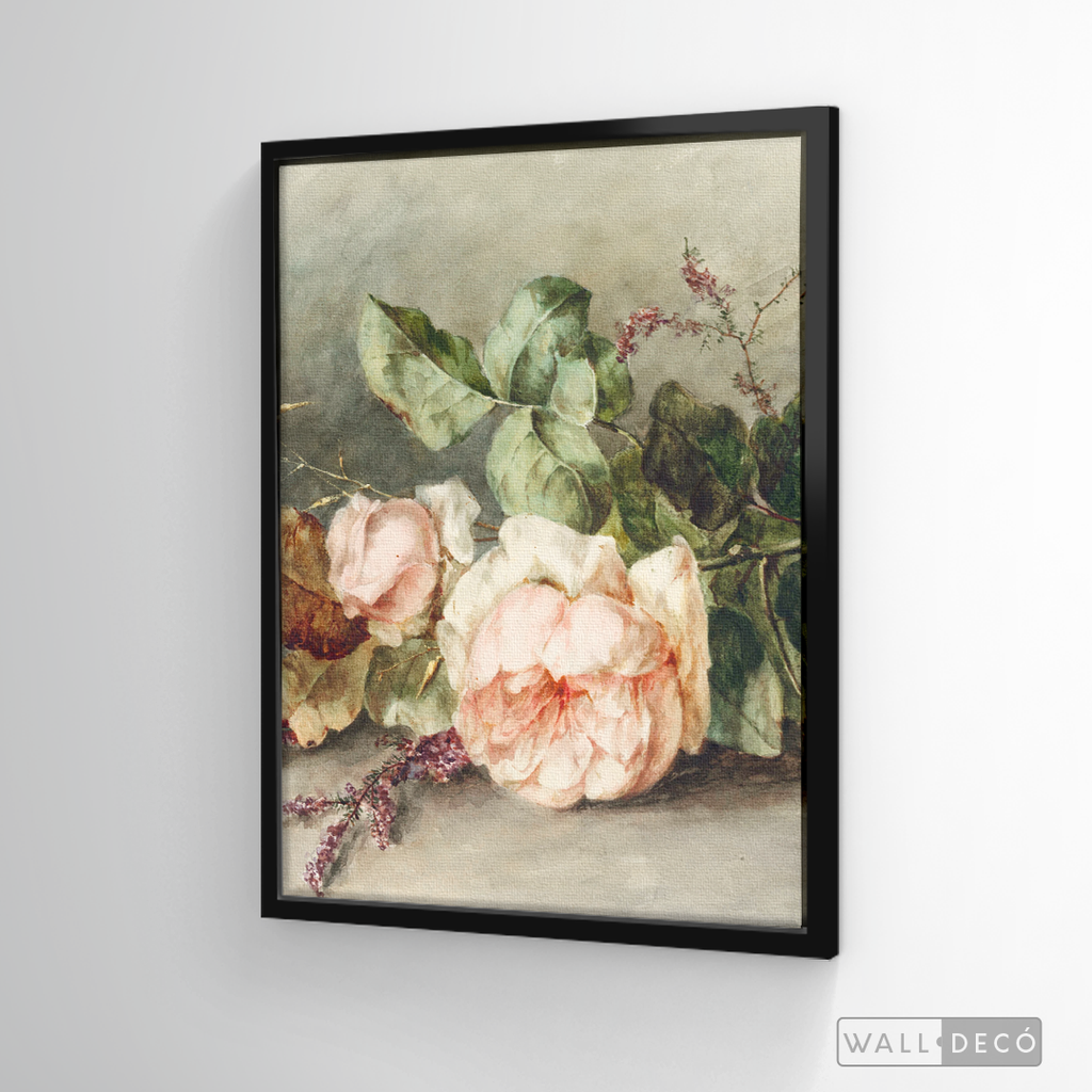 Cuadro Arte Vintage Rose