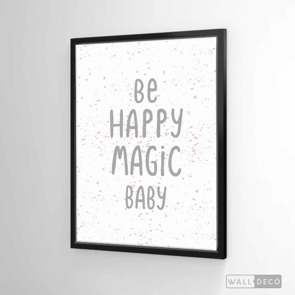 Cuadro Infantil Be Happy