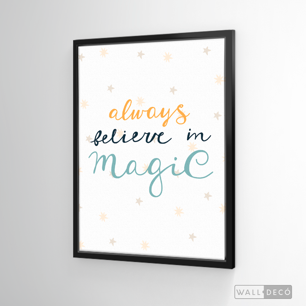 Cuadro Infantil Always Believe