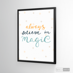 Cuadro Infantil Always Believe