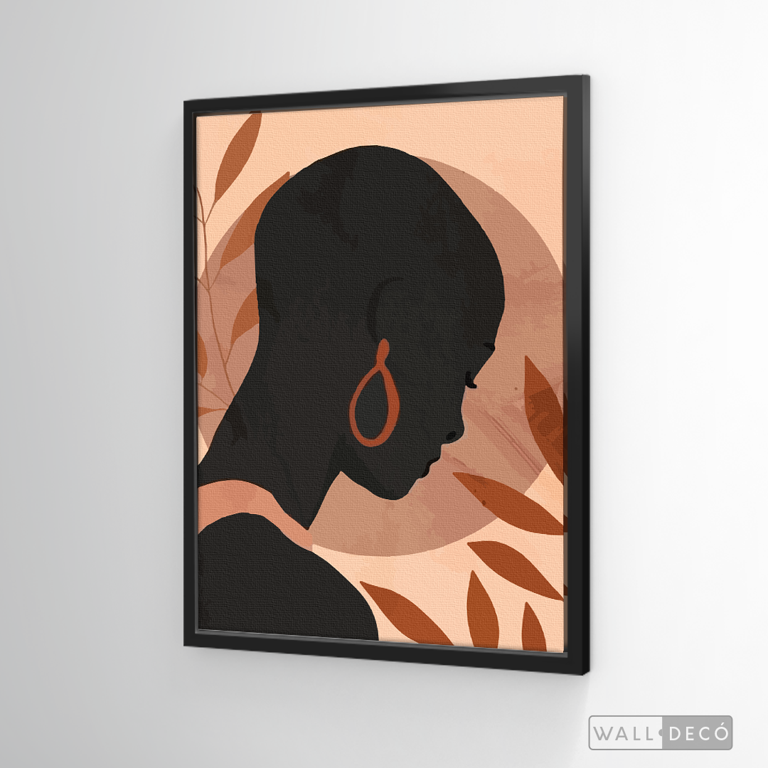 Cuadro Mujer África