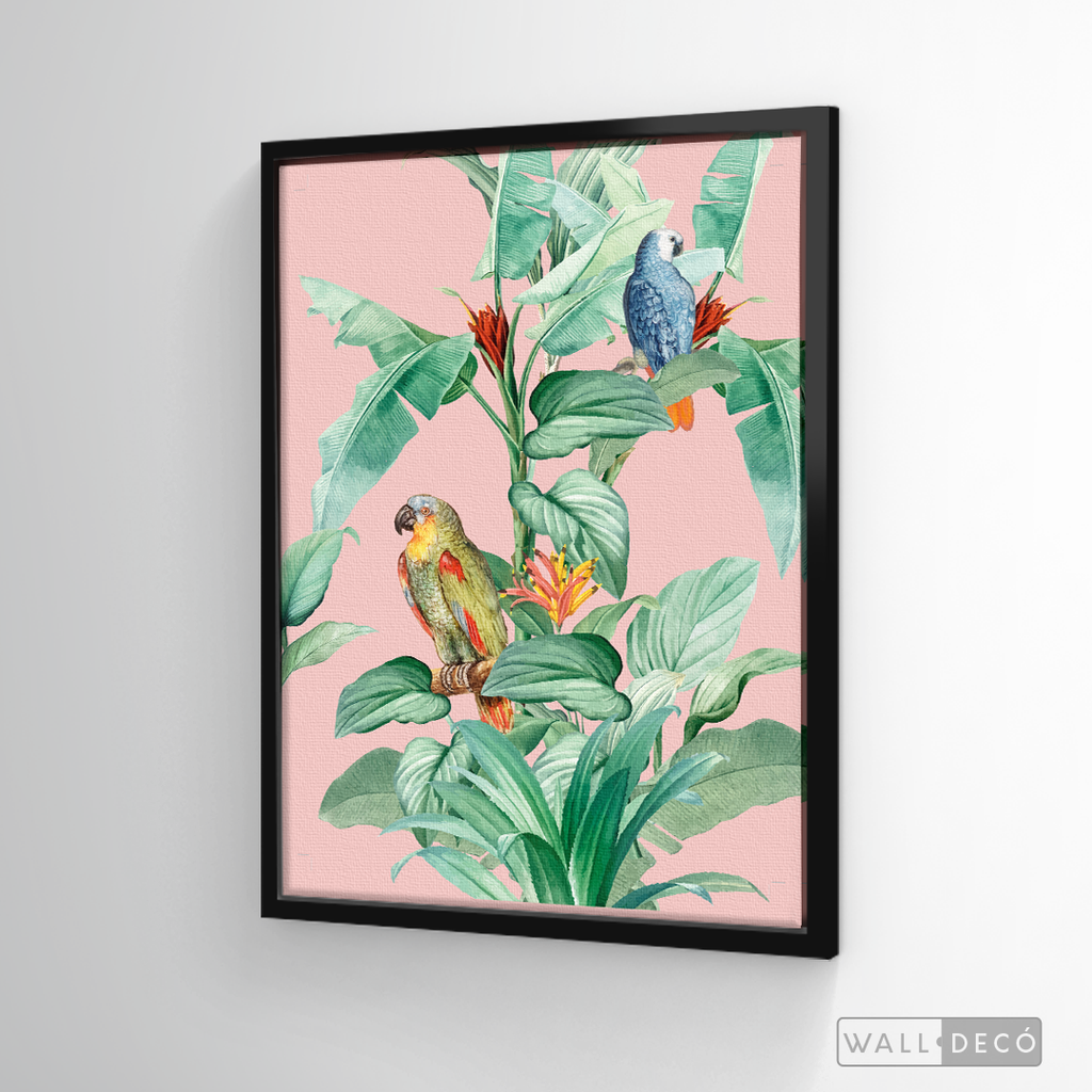 Cuadro Aves Loro Real