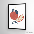 Cuadro Boho Naranja