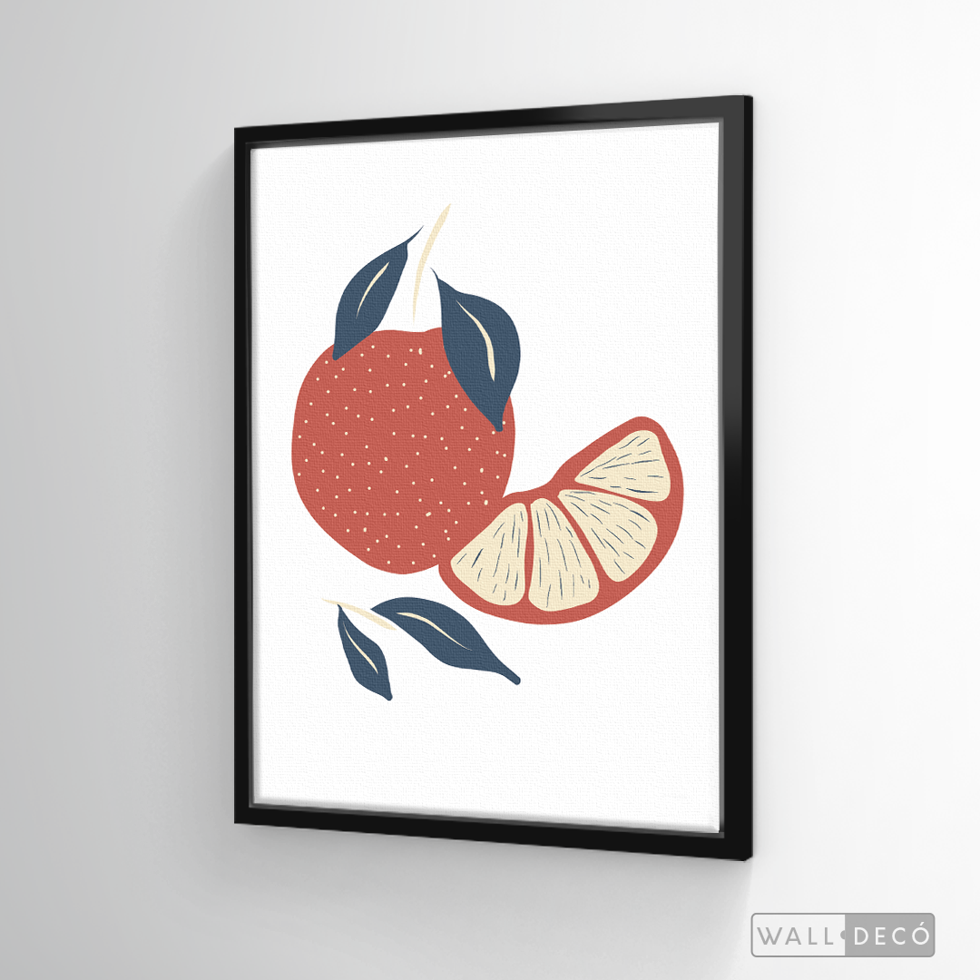 Cuadro Boho Naranja