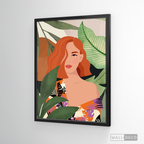 Cuadro Mujer Olivia