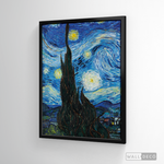 Cargar imagen en el visor de la galería, Cuadro Arte Noche estrellada Van Gogh (A)
