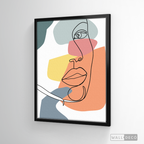 Cuadro Face Lines Filomena