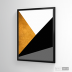 Cuadro Abstracto Prisma Triangular