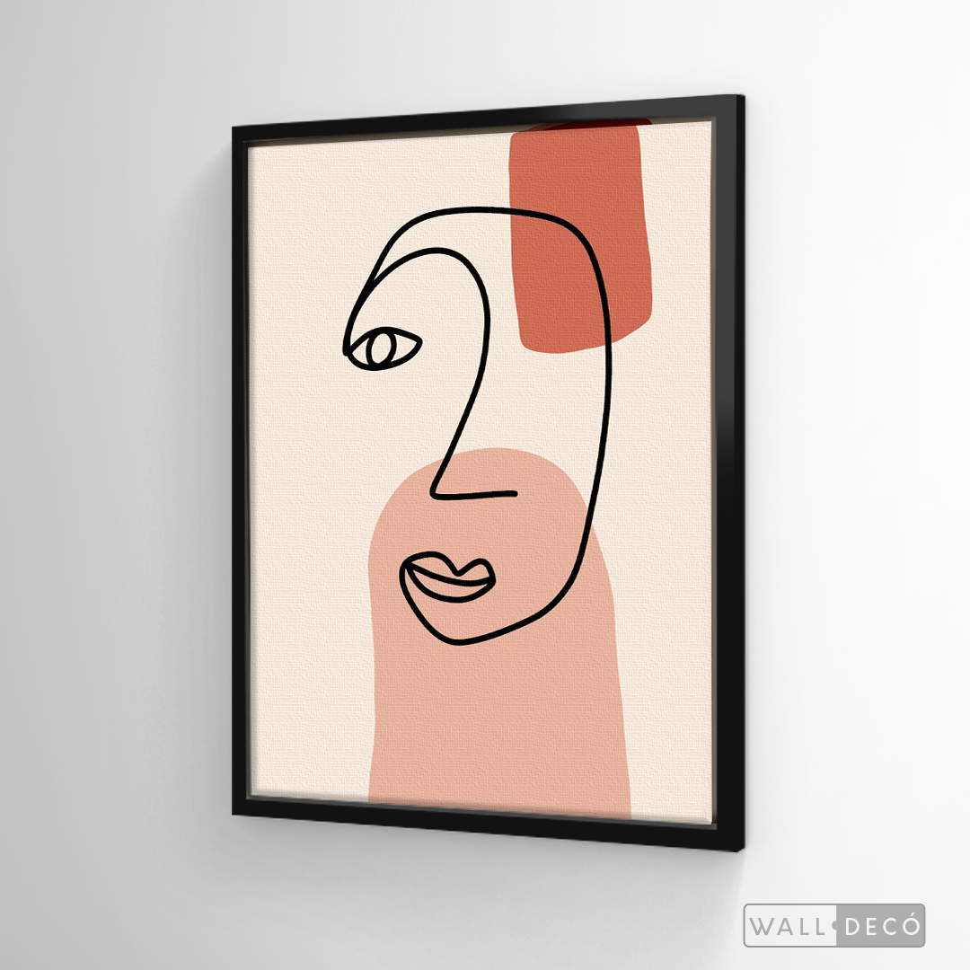 Cuadro Rostros Abstractos Cleo