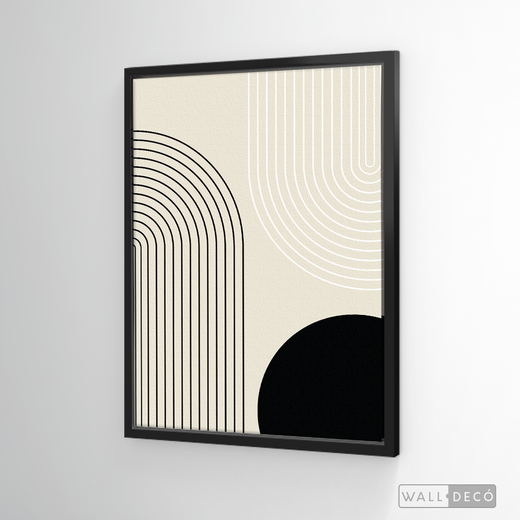 Cuadro Minimalista Line Art Arcos