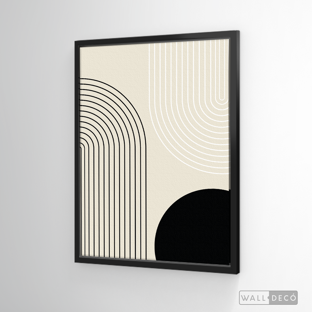 Cuadro Minimalista Line Art Arcos