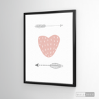 Cuadro Infantil Corazon