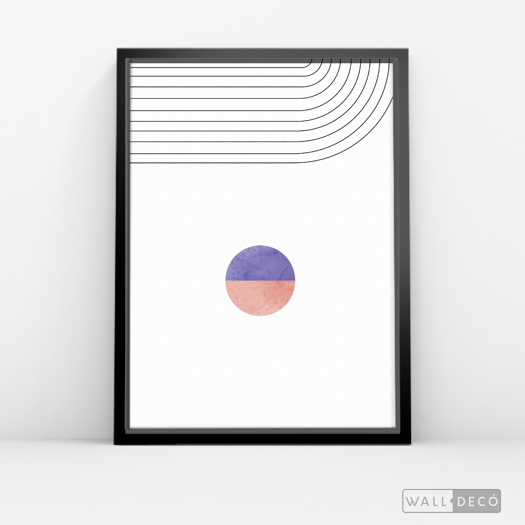 Cuadro Abstracto Paralelo