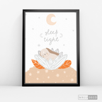 Cuadro Infantil Sleep Tight
