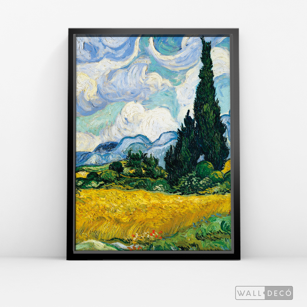Cuadro Arte Campo de Trigo Van Gogh