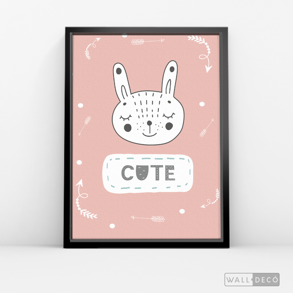Cuadro Infantil Bunny Cute