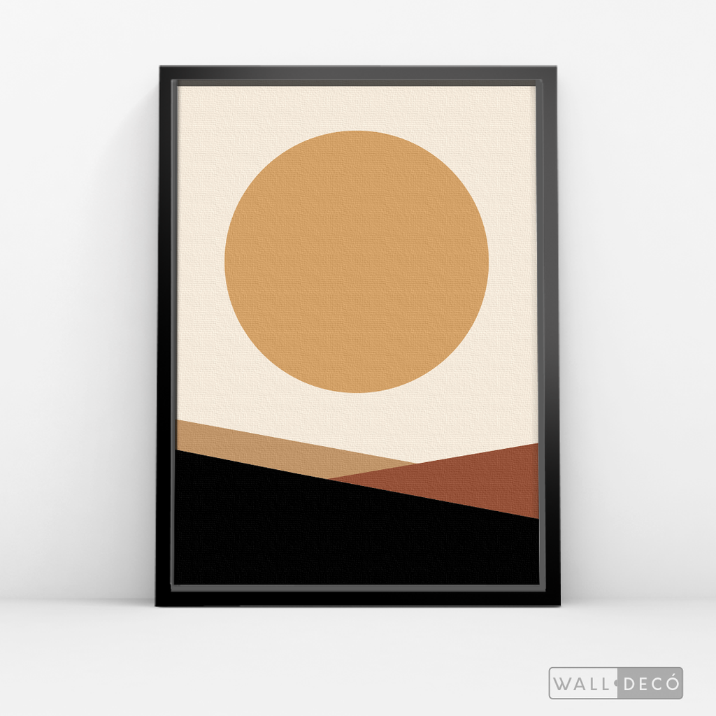 Cuadro Abstracto Amanecer