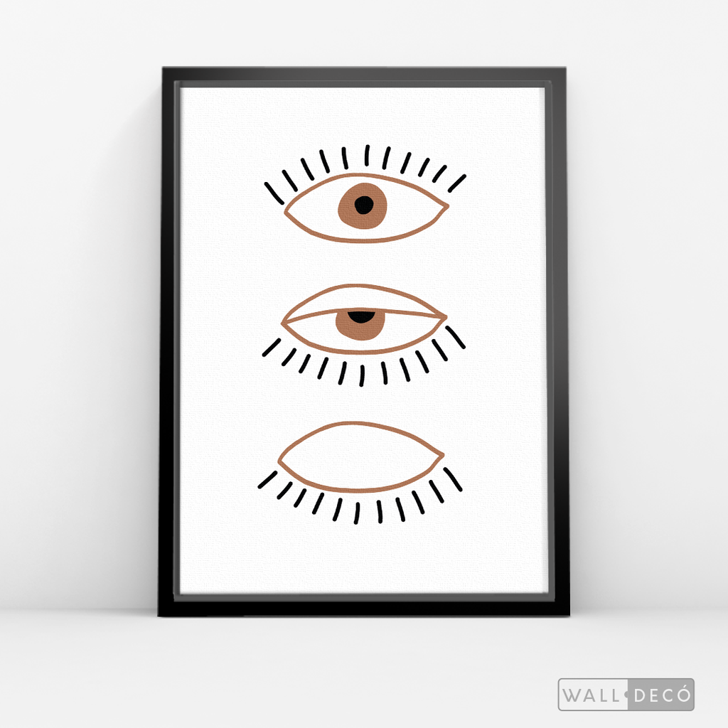 Cuadro Boho Meditación