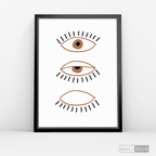 Cuadro Boho Meditación