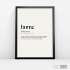 Cuadro Minimalista Home · Entrega inmediata