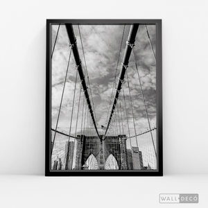 Cuadro New York Brooklyn Bridge Horizontal