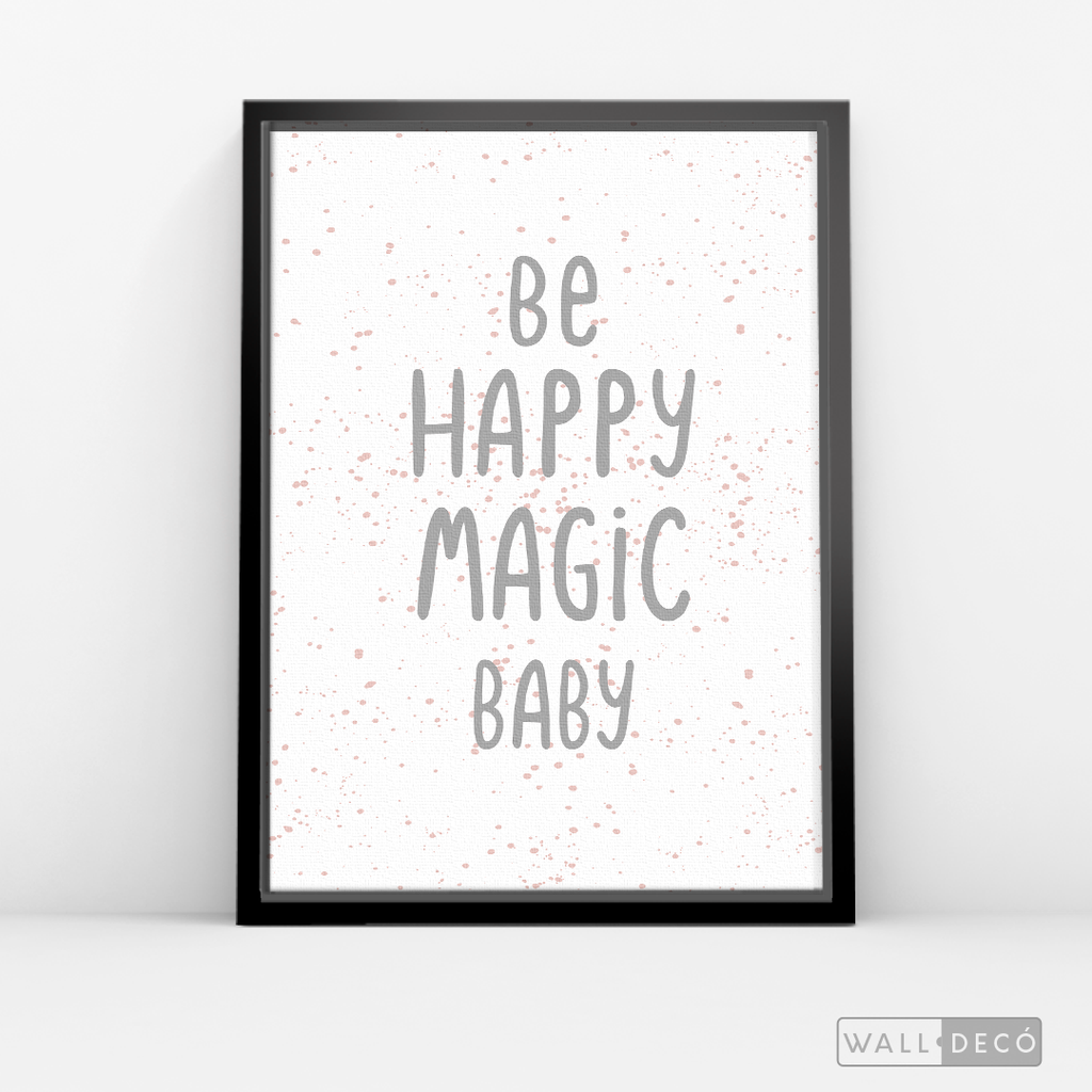 Cuadro Infantil Be Happy