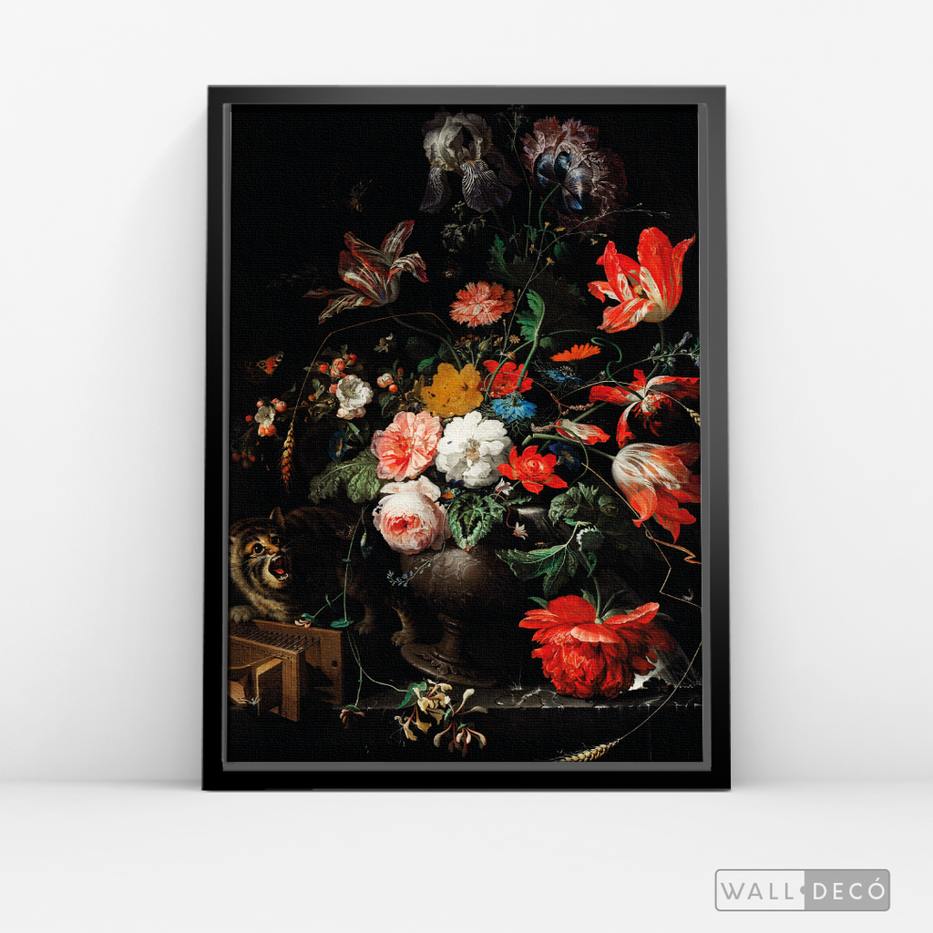 Cuadro Arte Black Rose