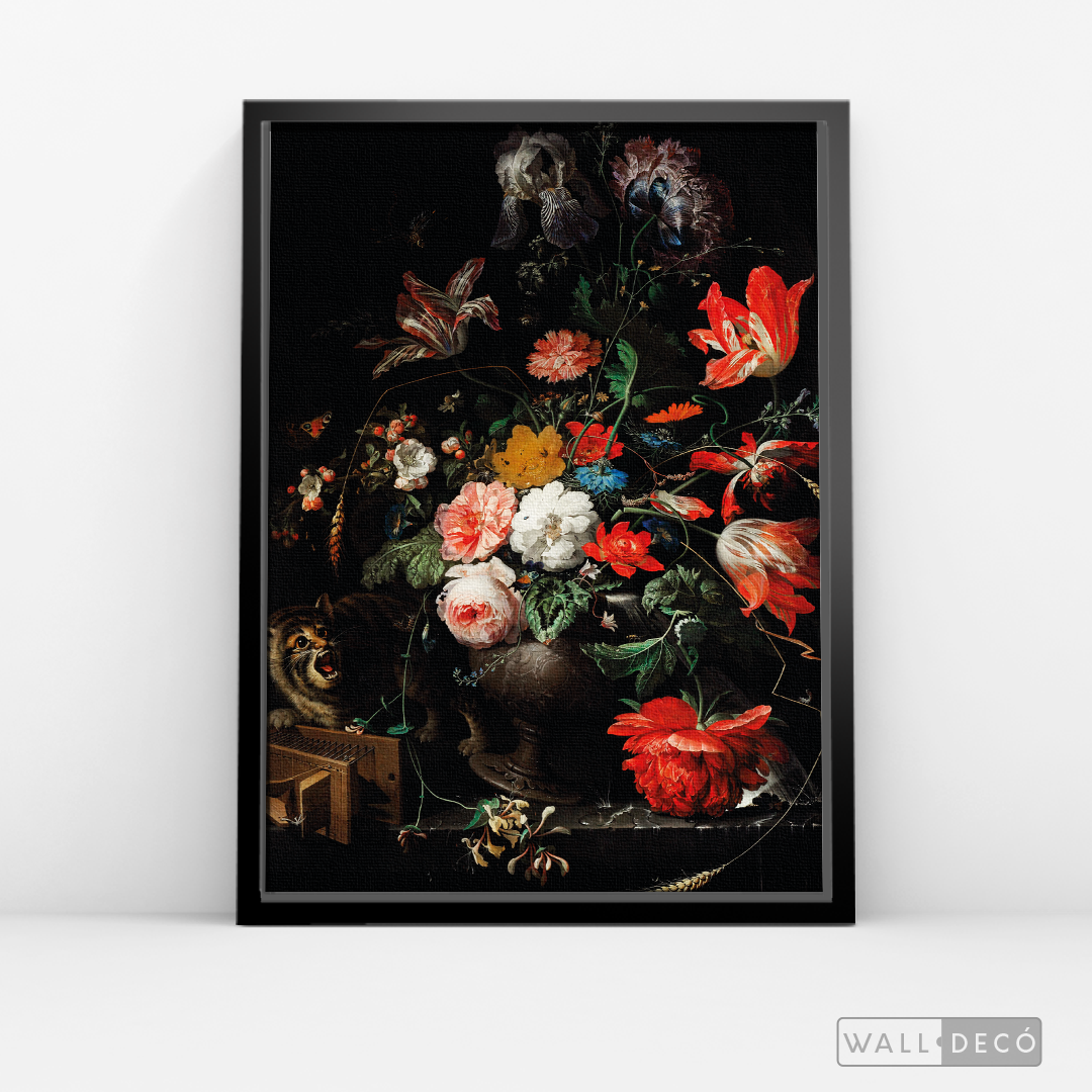 Cuadro Arte Black Rose