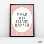 Cuadro Infantil Make Your Dreams