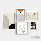 Composición Mid Century Modern