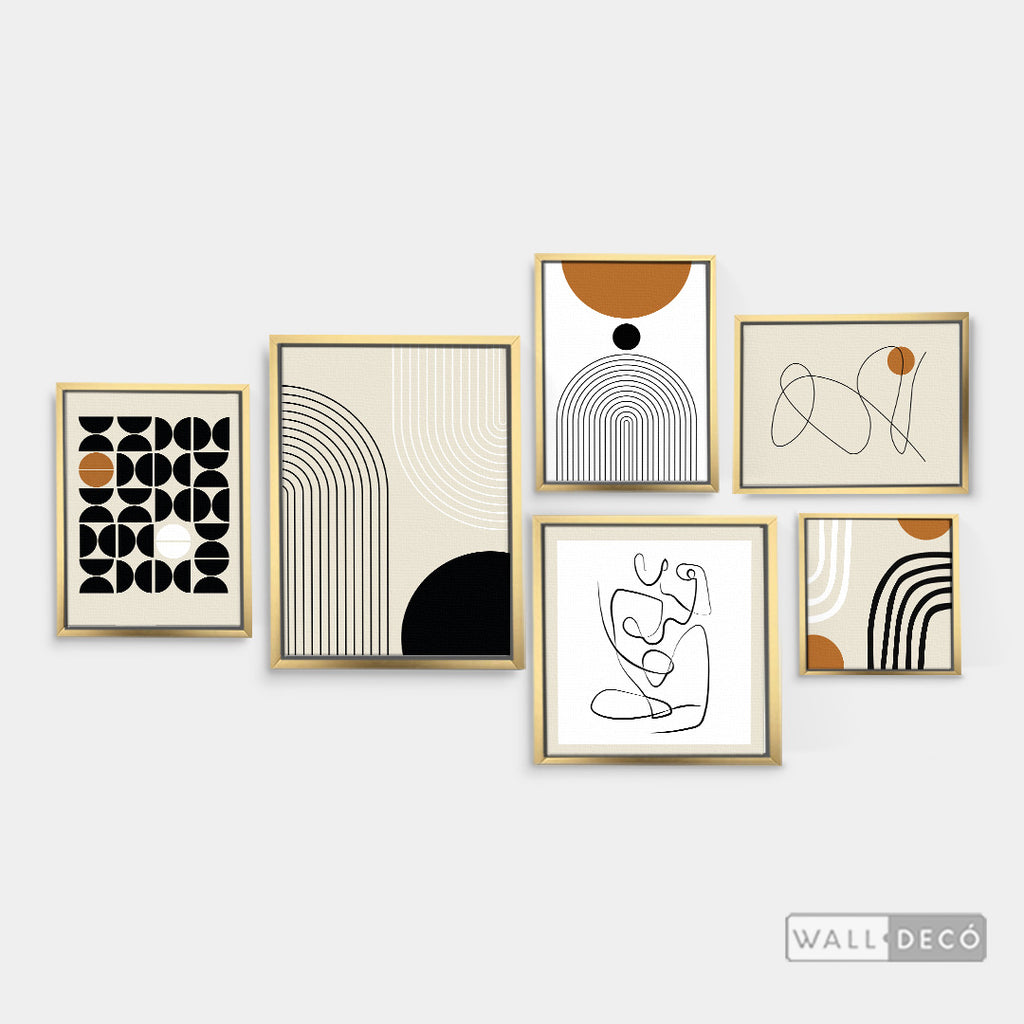 Composición Mid Century Modern
