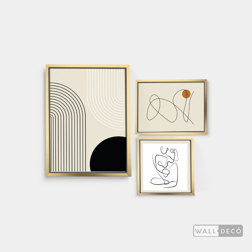 Composición Mid Century Modern