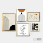 Composición Mid Century Modern
