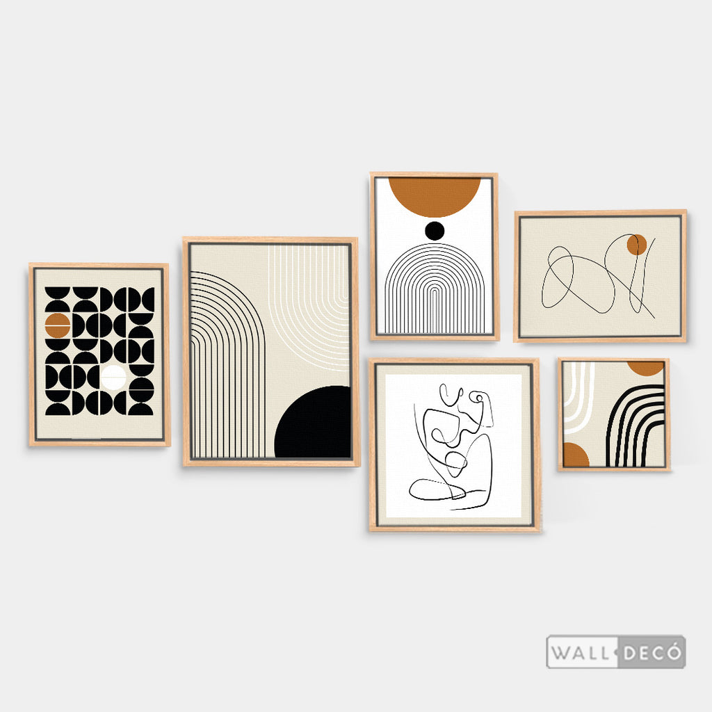 Composición Mid Century Modern