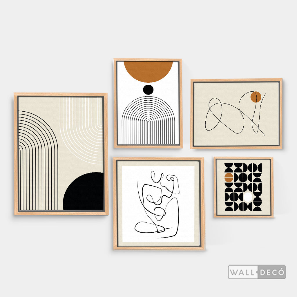 Composición Mid Century Modern