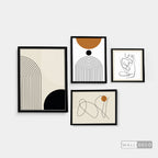 Composición Mid Century Modern