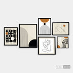 Composición Mid Century Modern