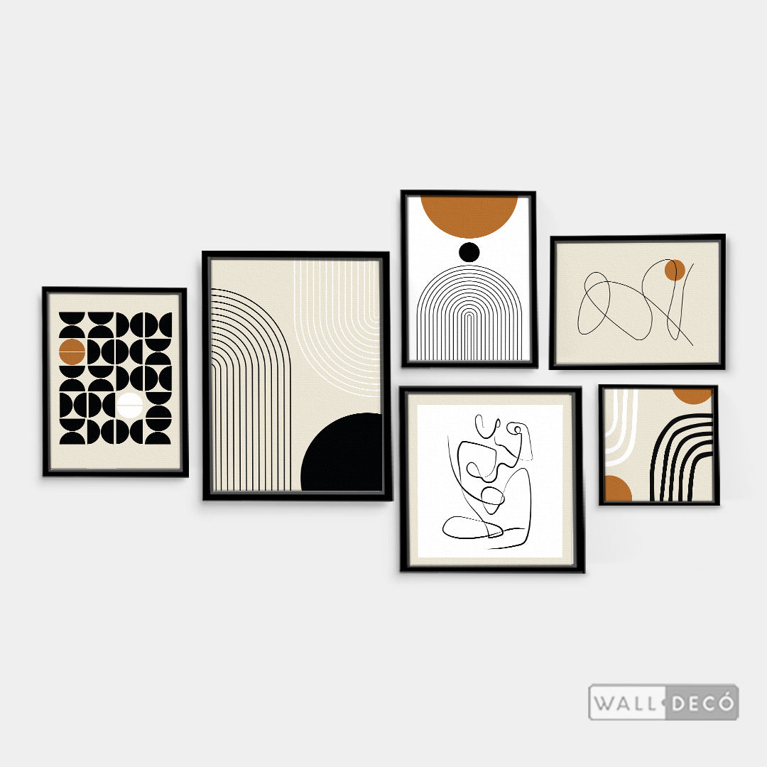 Composición Mid Century Modern