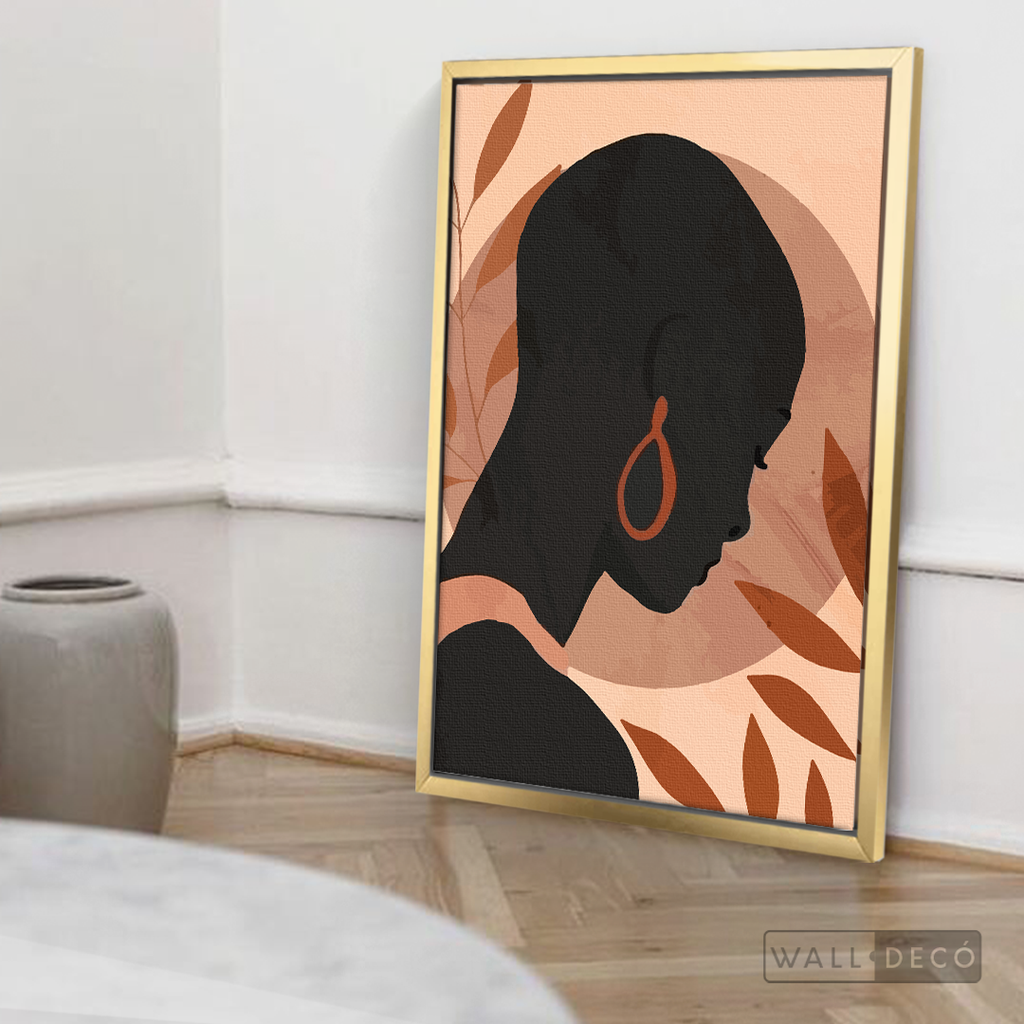 Cuadro Mujer África