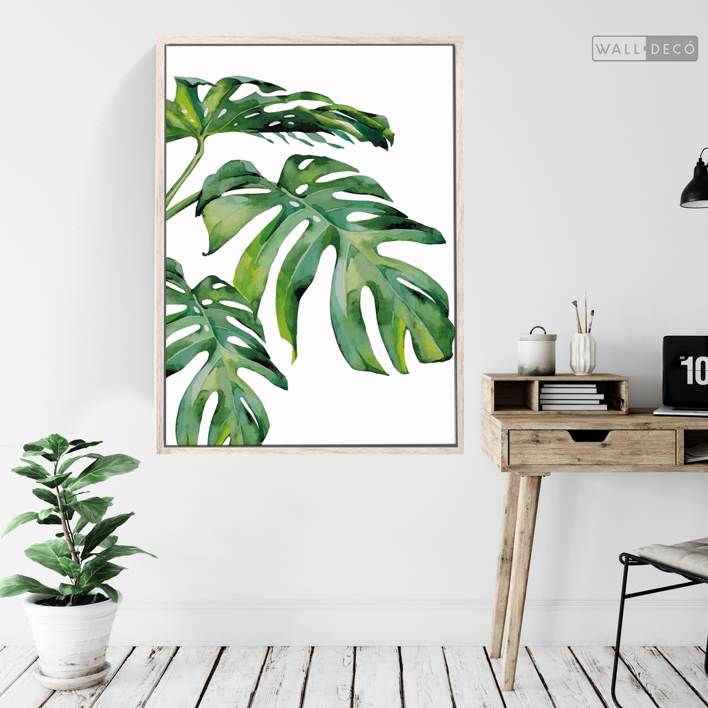 Cuadro Botánico Monstera Deliciosa