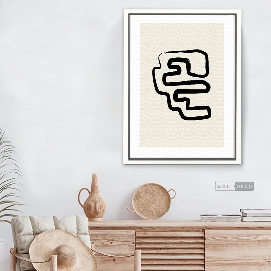 Cuadro Minimalista Line Art