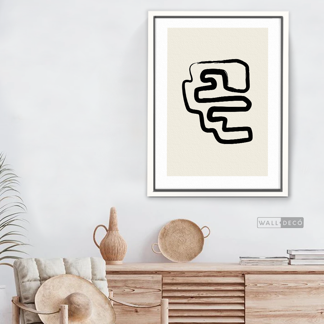 Cuadro Minimalista Line Art