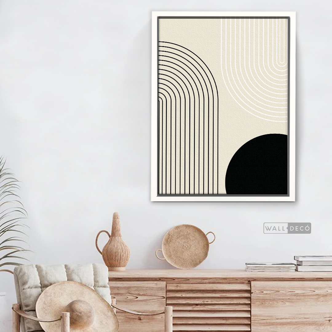 Cuadro Minimalista Line Art Arcos