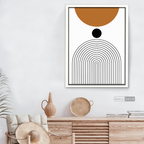 Cuadro Minimalista Line Art Tres