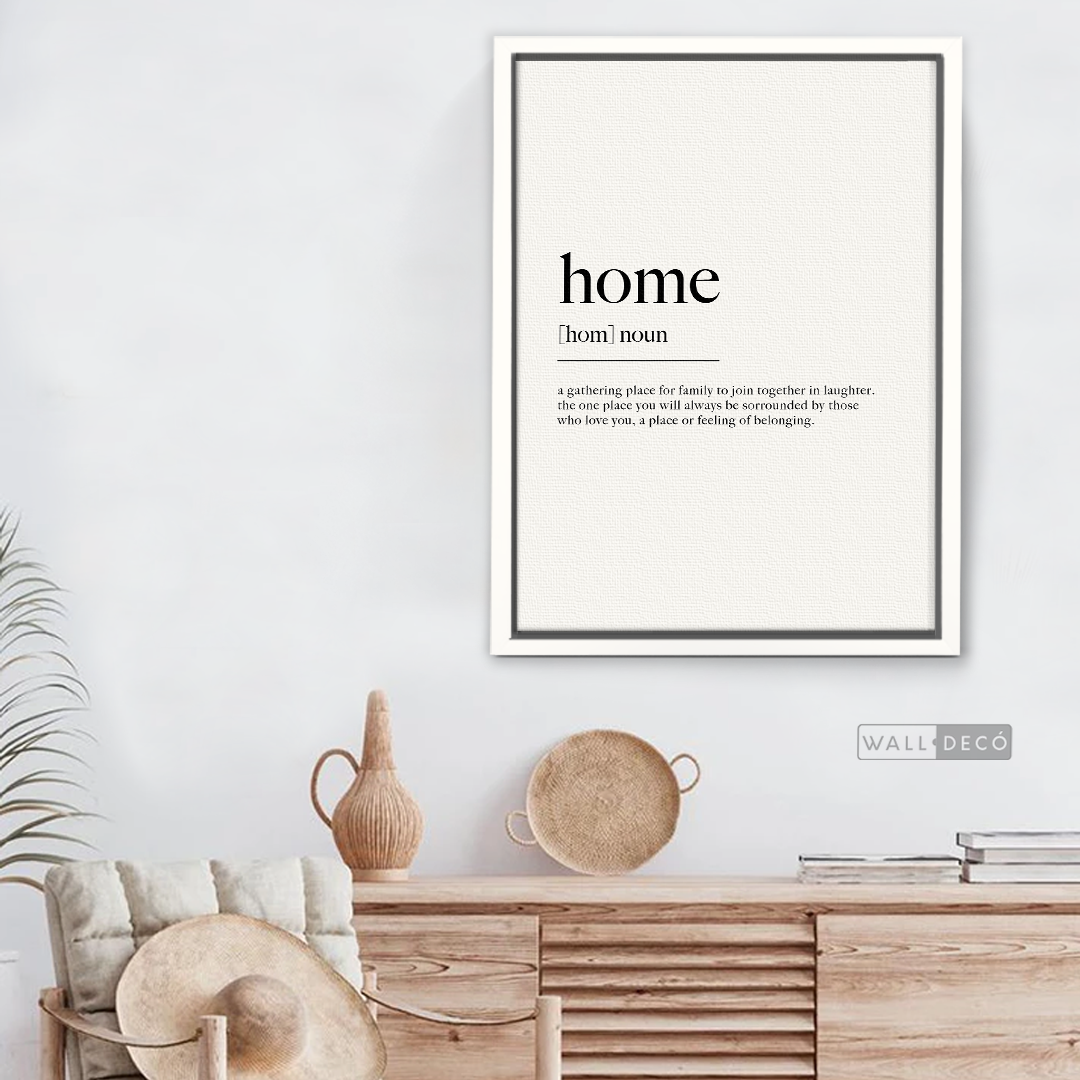 Cuadro Minimalista Home