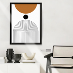 Cuadro Minimalista Line Art Tres