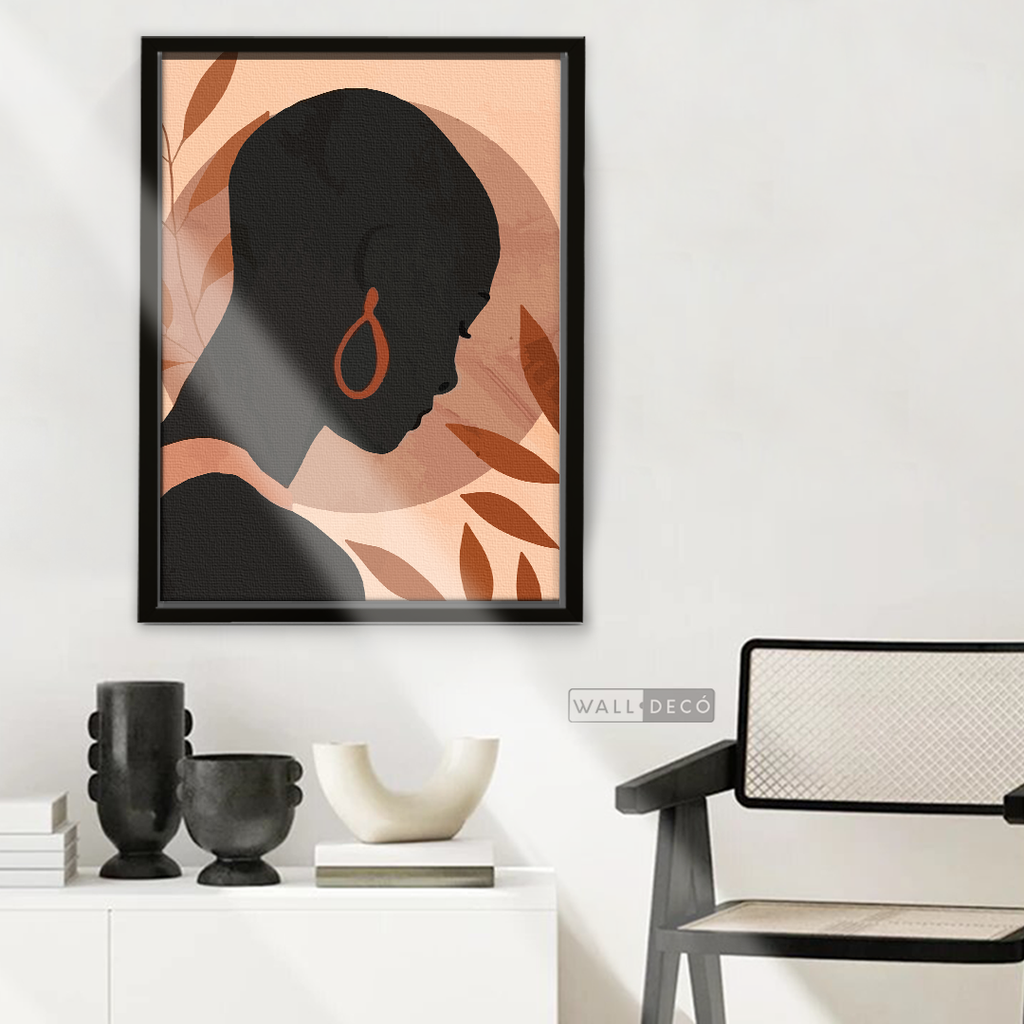 Cuadro Mujer África