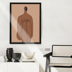 Cuadro Minimalista Figura Humana Tres