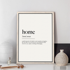 Cuadro Minimalista Home
